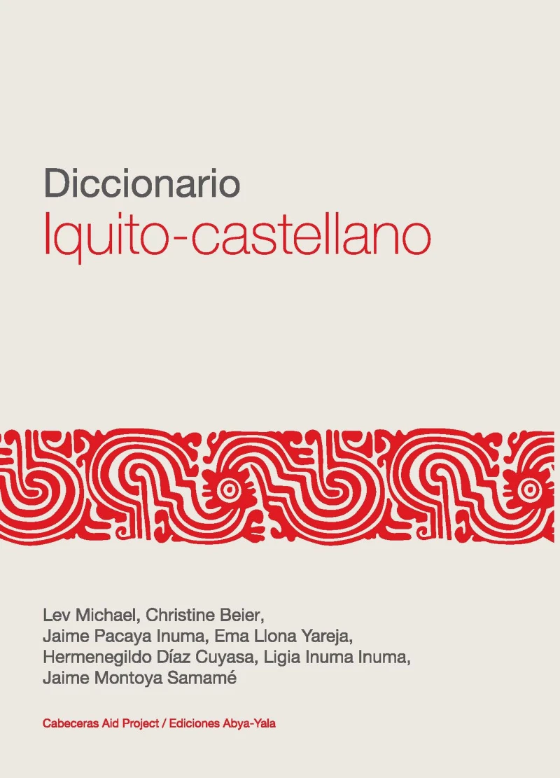 Portada: Diccionario Iquito – castellano