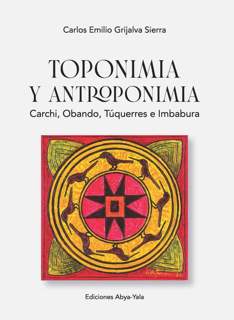 Portada: Toponimia y antroponimia