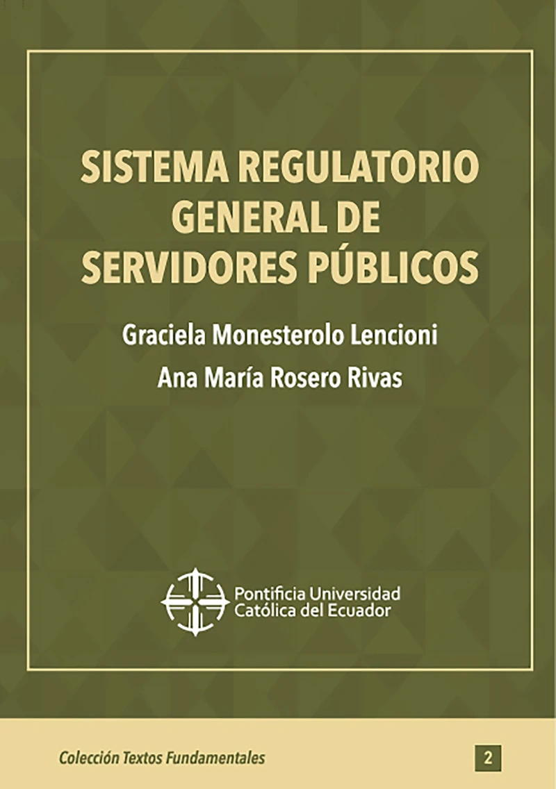 Portada: Sistema regulatorio general de servidores públicos