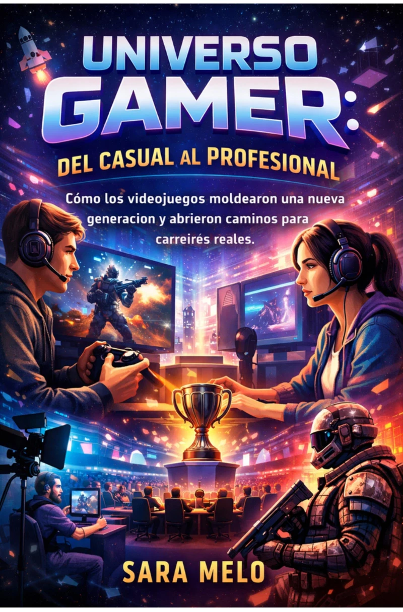 Portada: El universo de los videojuegos: del jugador ocasional al profesional.