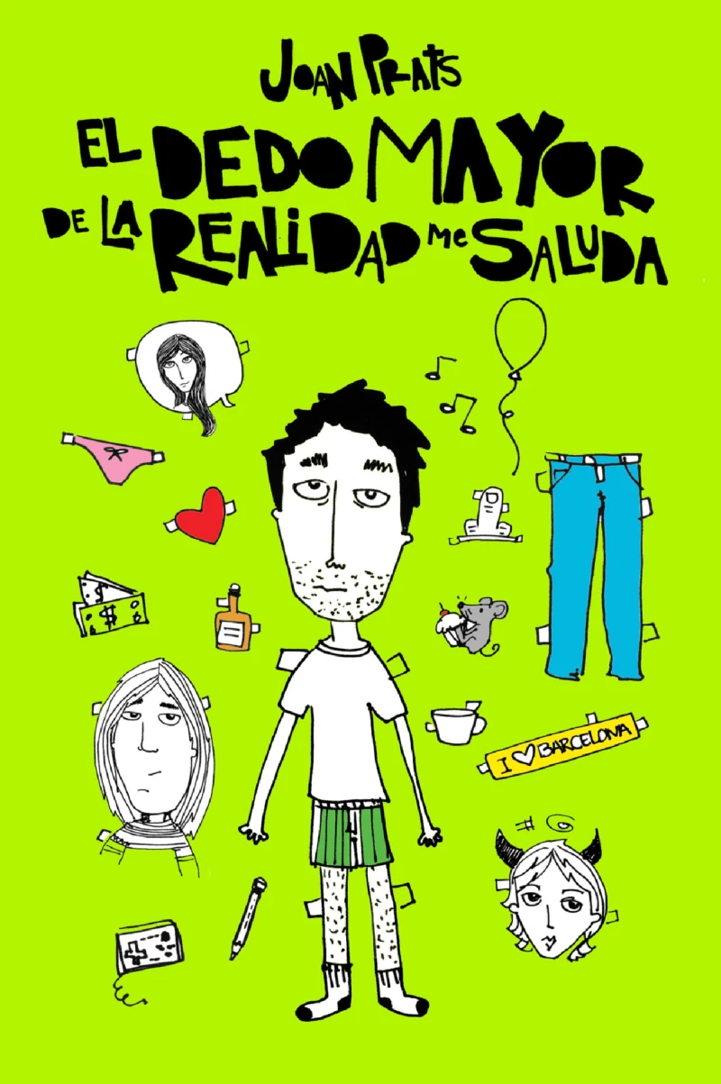 Portada: El dedo mayor de la realidad me saluda