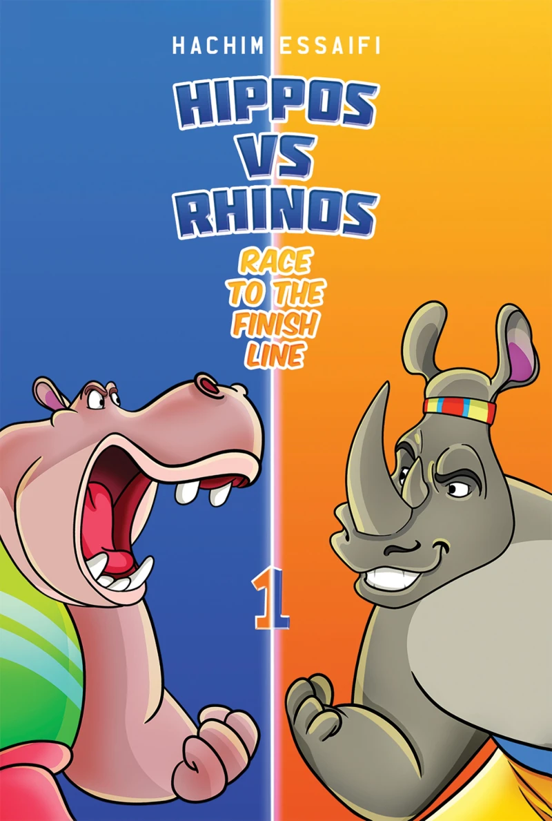 Portada: Hippos vs. Rhinos: Race to the Finish Line