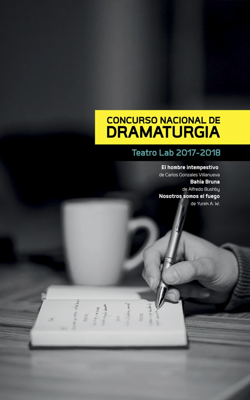 Portada: Concurso Nacional de Dramaturgia