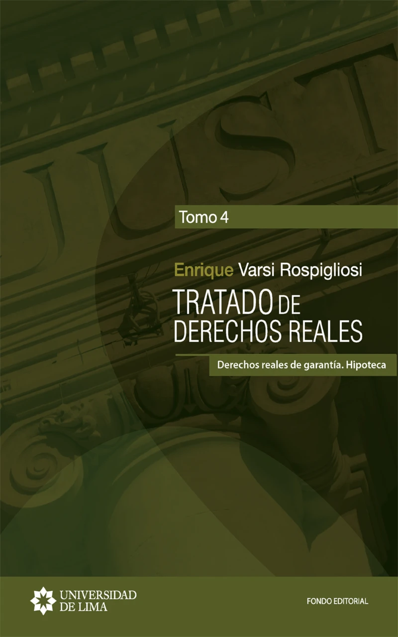Portada: Tratado de derechos reales