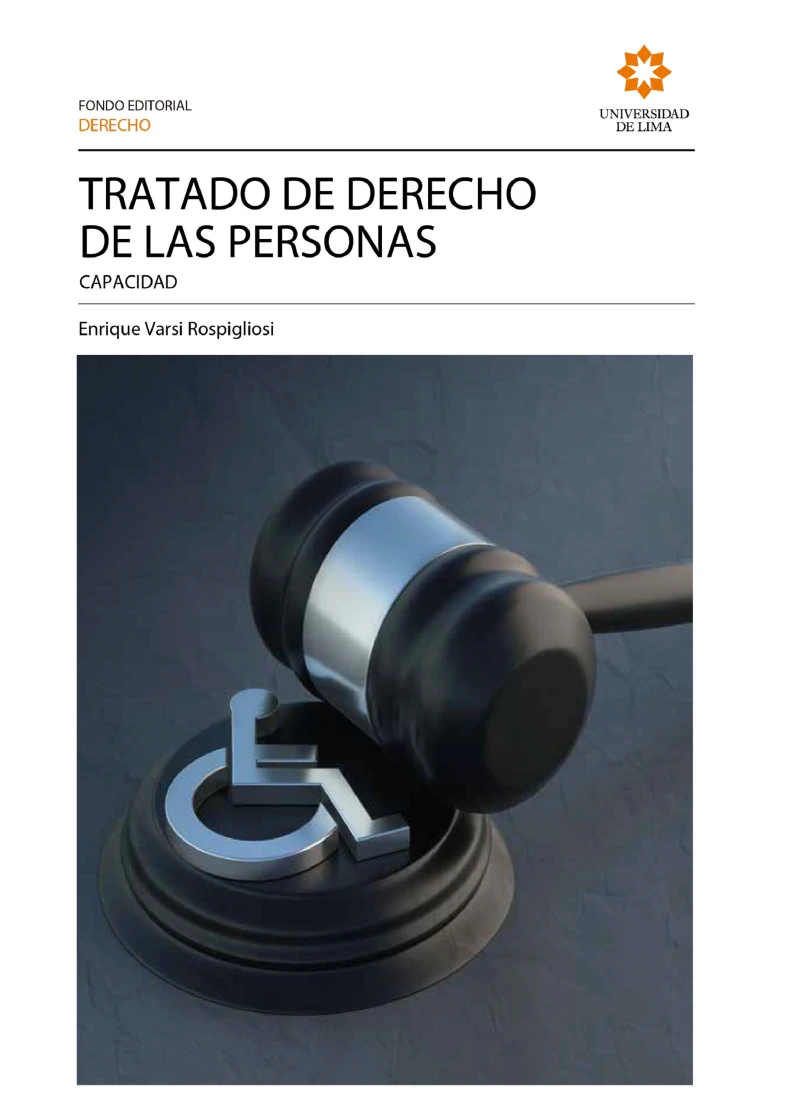 Portada: Tratado de derecho de las personas. Capacidad