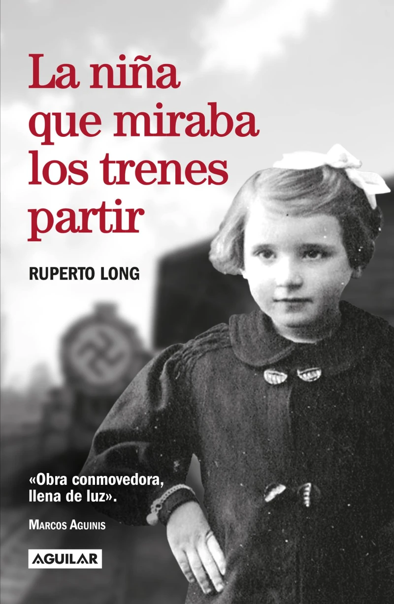 Portada: La niña que miraba los trenes partir