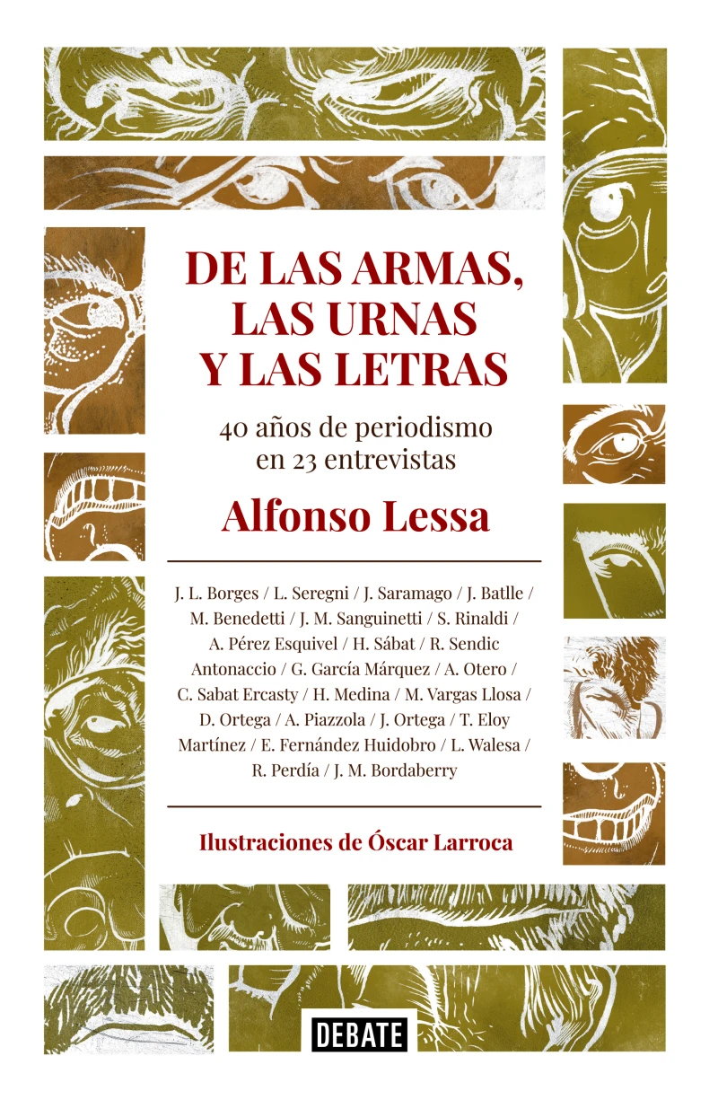Portada: De las armas, las urnas y las letras