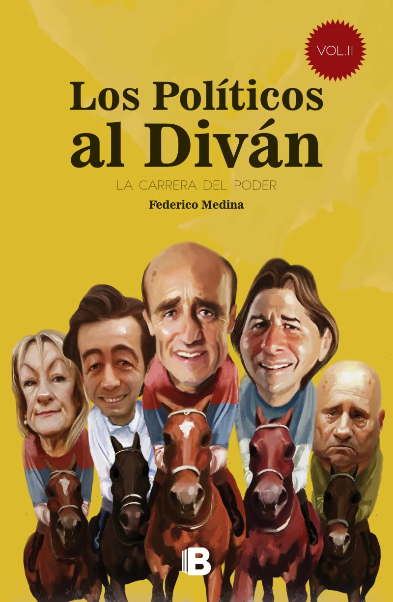 Portada: Los Políticos al Diván. Volumen II