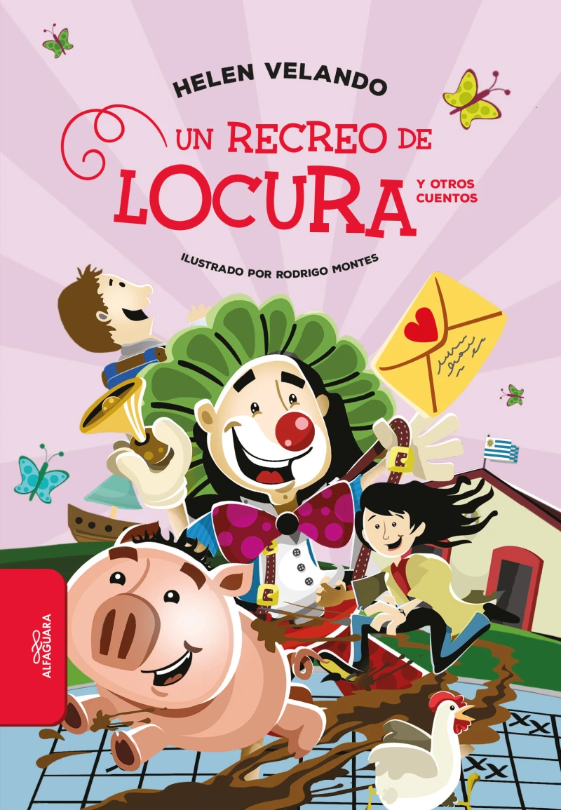 Portada: Un recreo de locura y otros cuentos