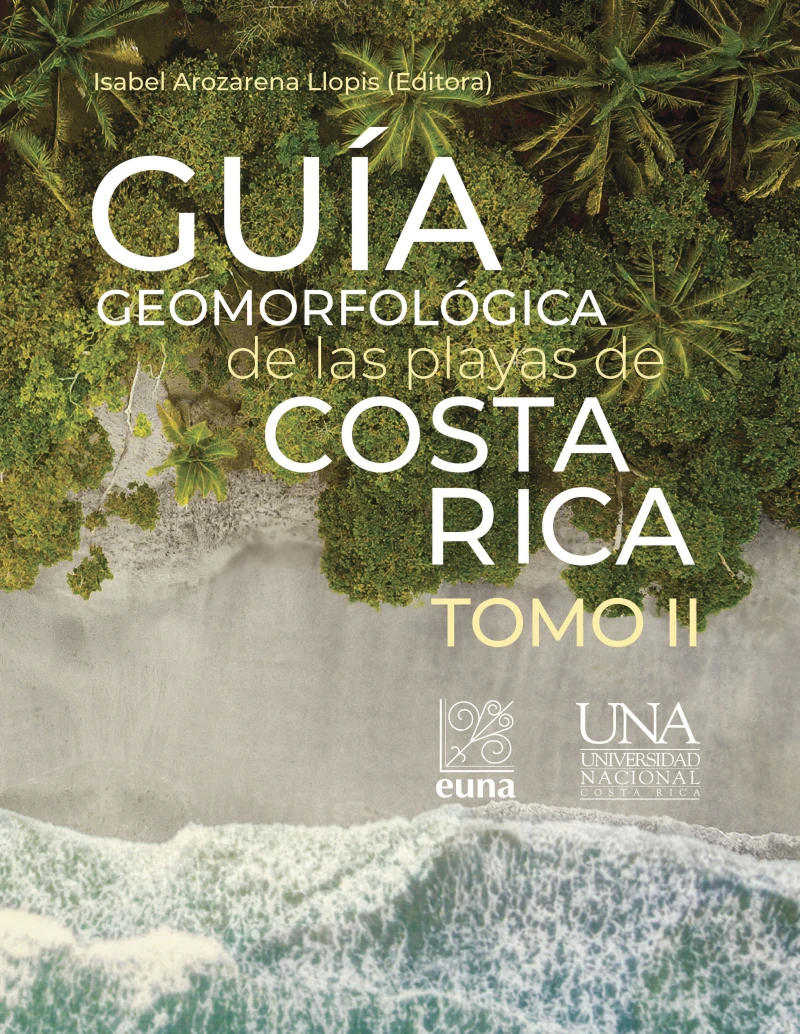 Portada: Guía geomorfológica de las playas de Costa Rica. Tomo II