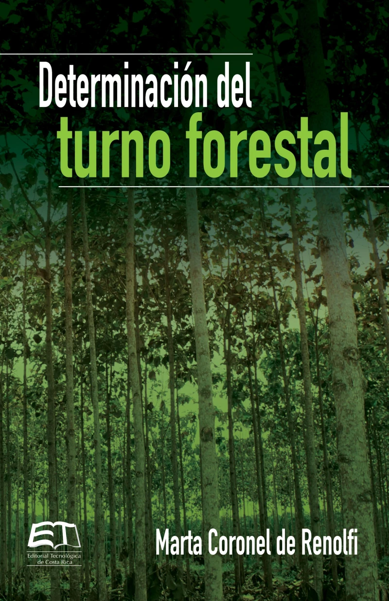 Portada: Determinación del turno forestal