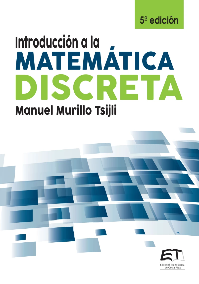 Portada: Introducción a la matemática discreta. 5° edición