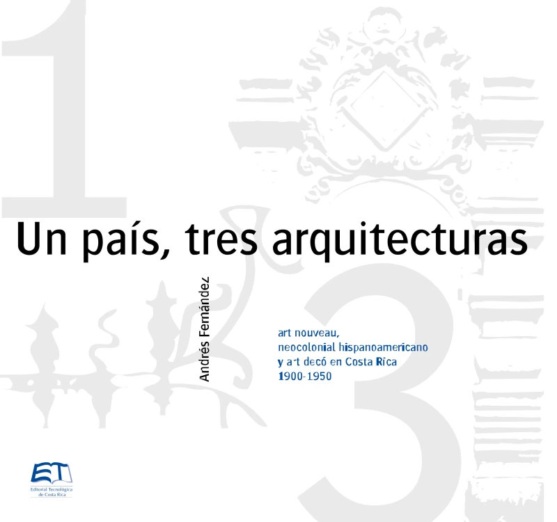 Portada: Un país, tres arquitecturas