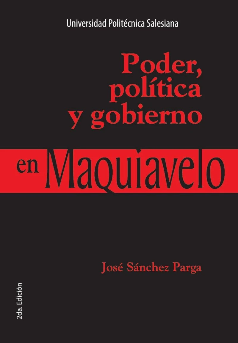 Portada: Poder, política y gobierno en Maquiavelo
