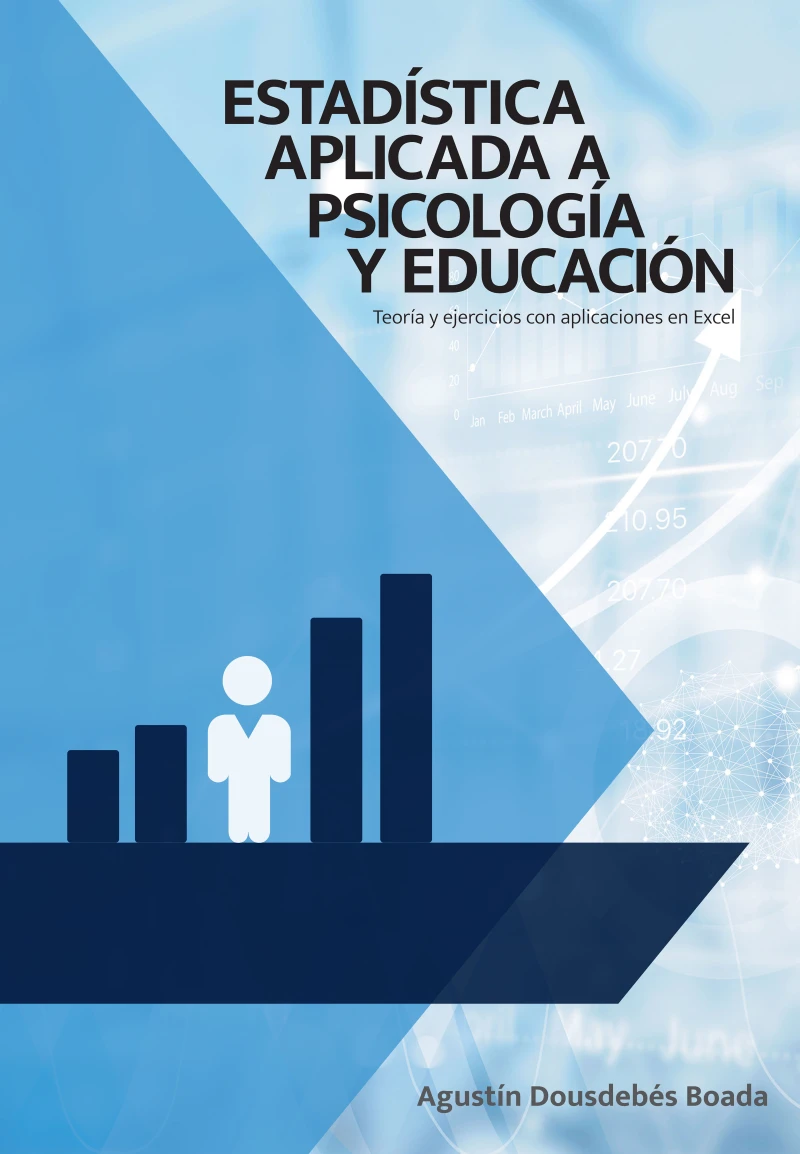 Portada: ESTADÍSTICA APLICADA A PSICOLOGÍA Y EDUCACIÓN.