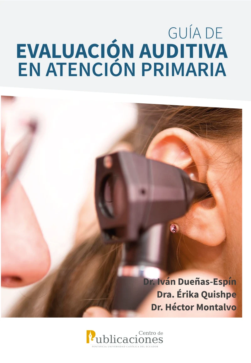Portada: Guía de evaluación auditiva en atención primaria. Un enfoque para el primer nivel de atención