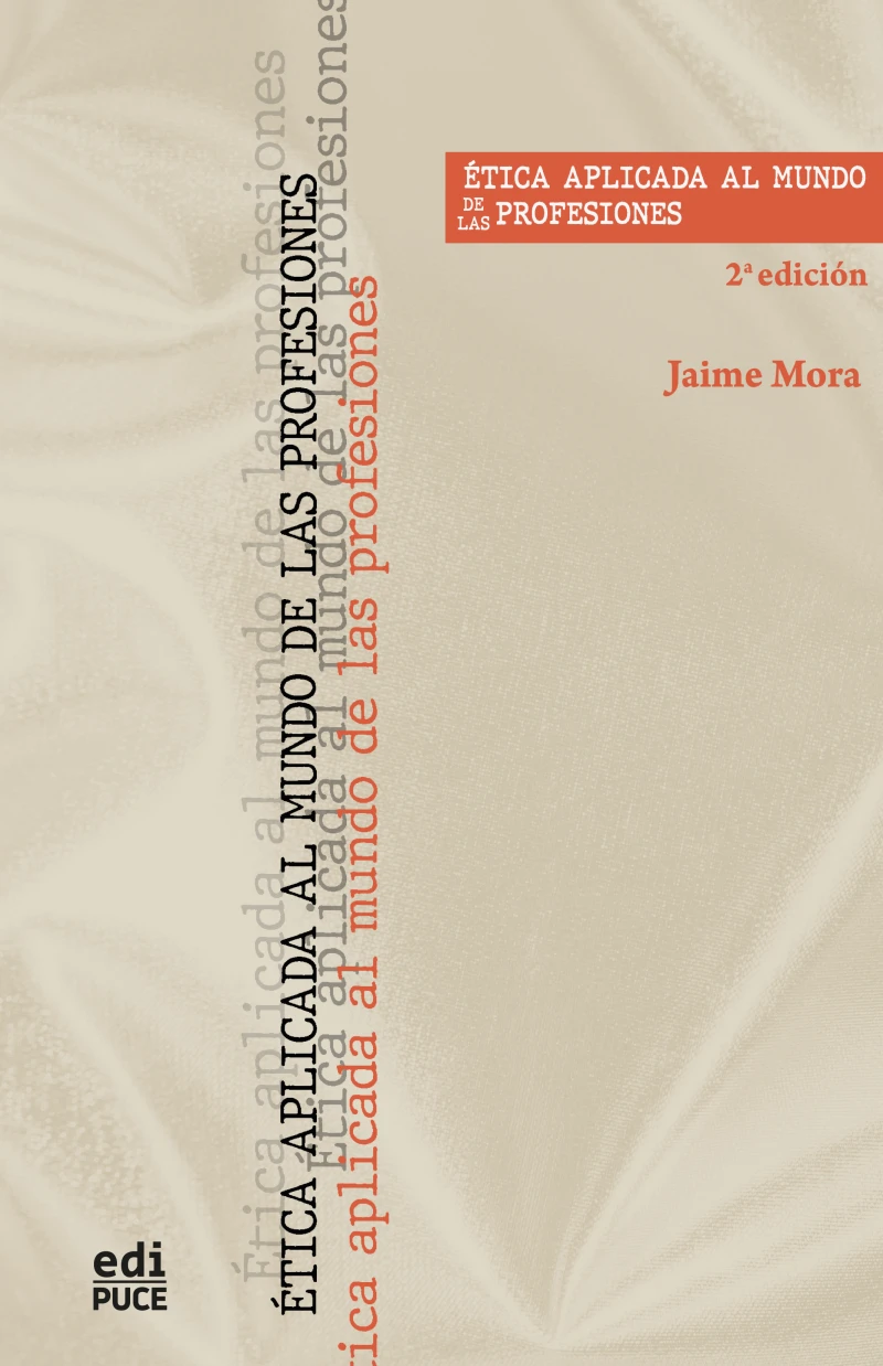 Portada: Ética aplicada al mundo de las profesiones