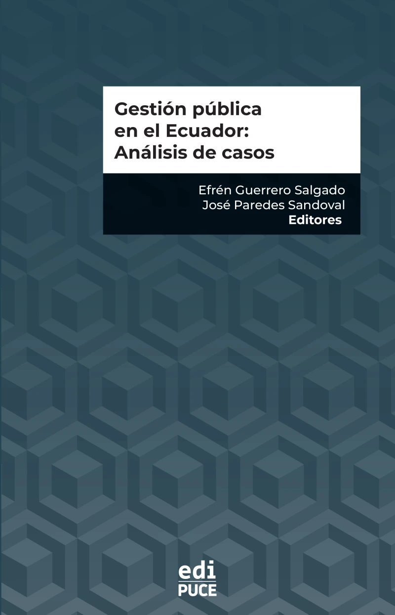 Portada: Gestión pública en el Ecuador: Análisis de casos
