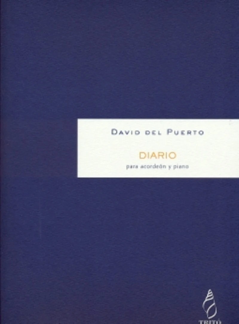 Portada: Diario, per a acordió i piano