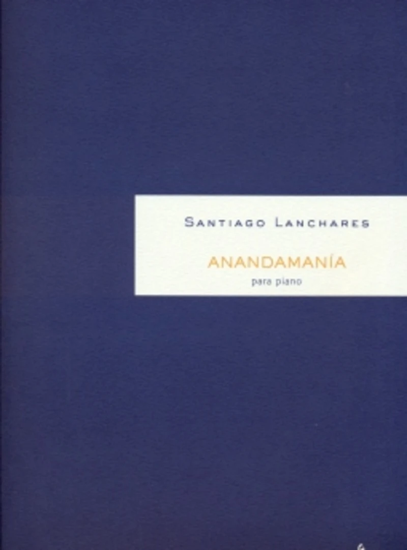 Portada: Anandamanía, per a piano