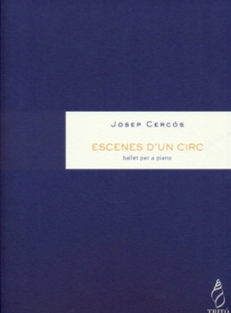 Portada: Escenes d'un circ, per a piano