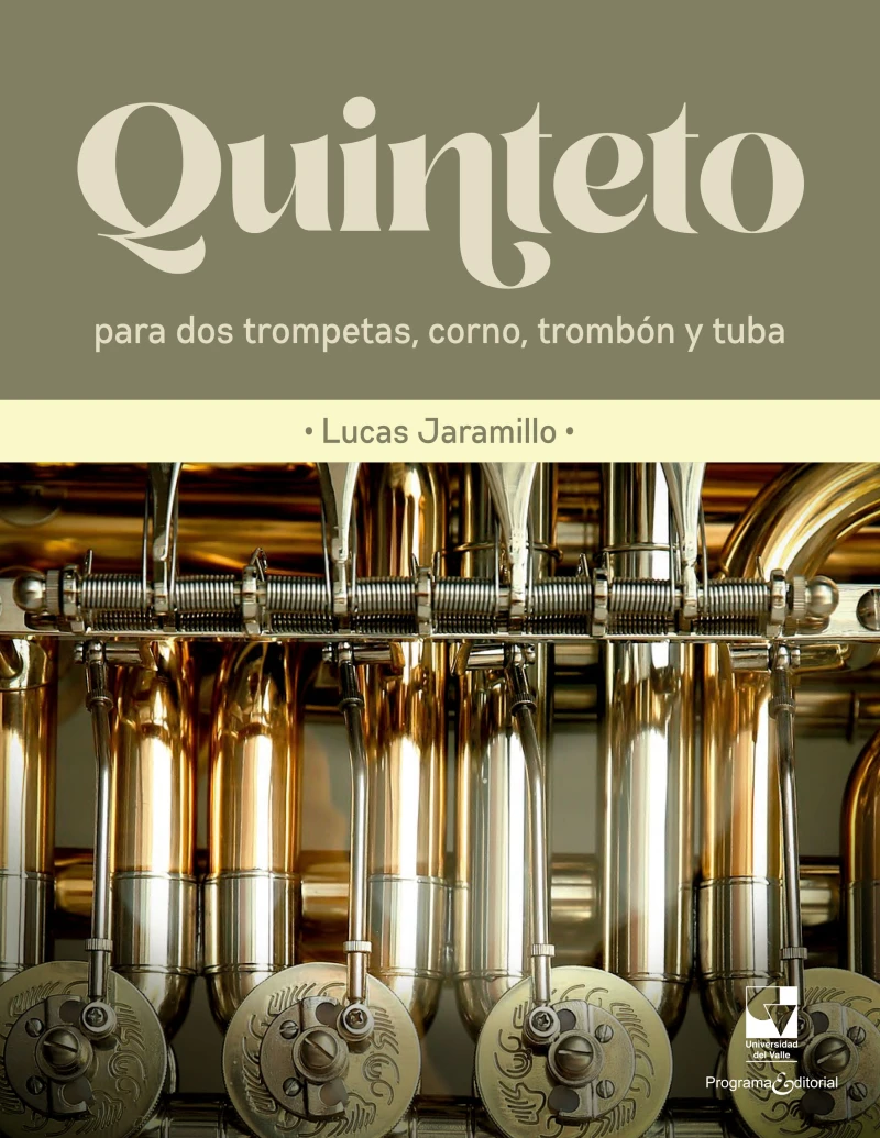 Portada: Quinteto para dos trompetas, corno, trombón y tuba