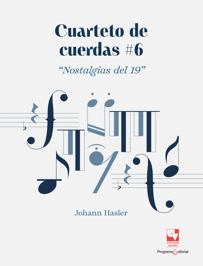 Portada: Cuarteto de cuerdas #6, "Nostalgias del 19"