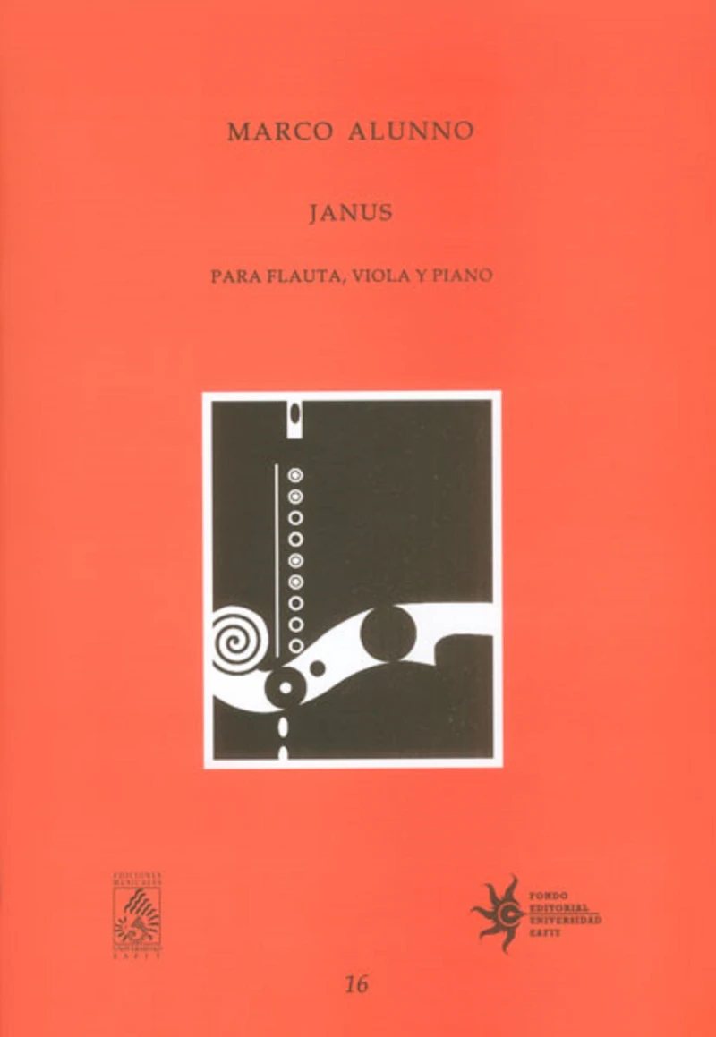 Portada: Janus: Para flauta, viola y piano