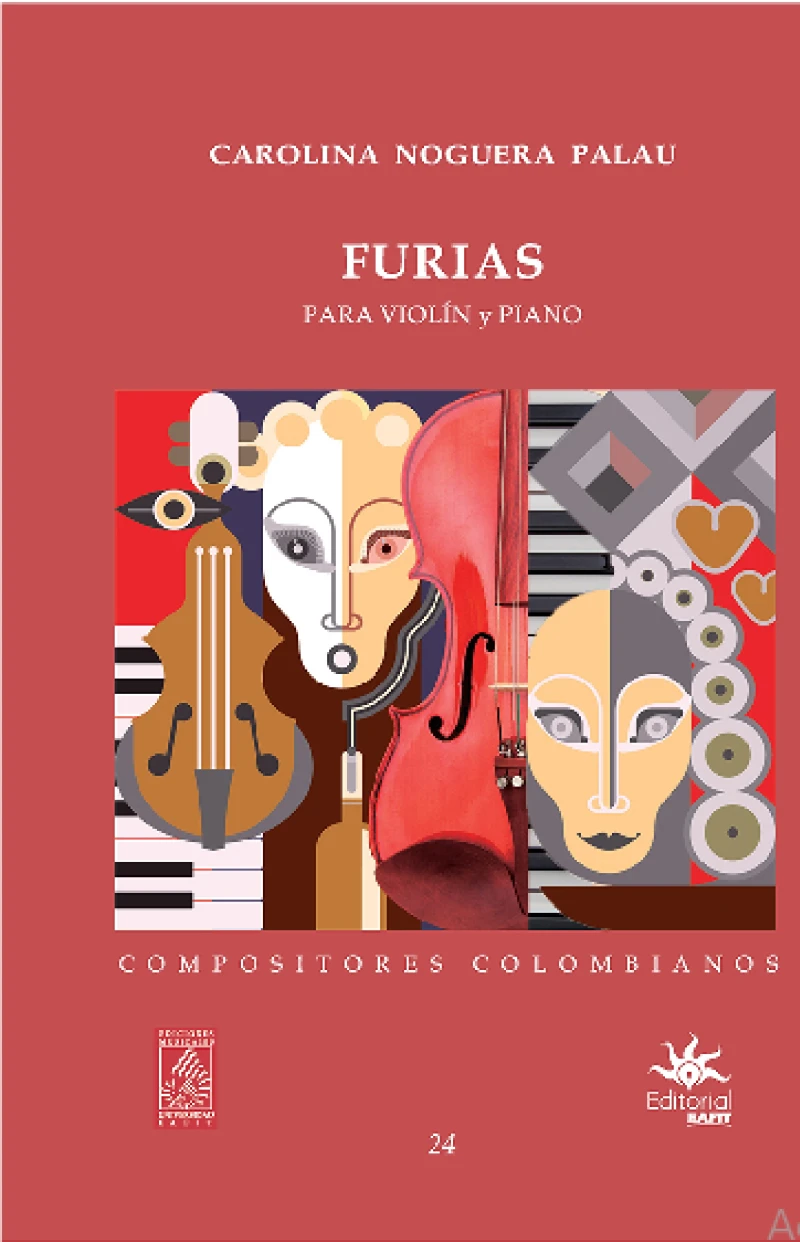 Portada: Furias para violín y piano