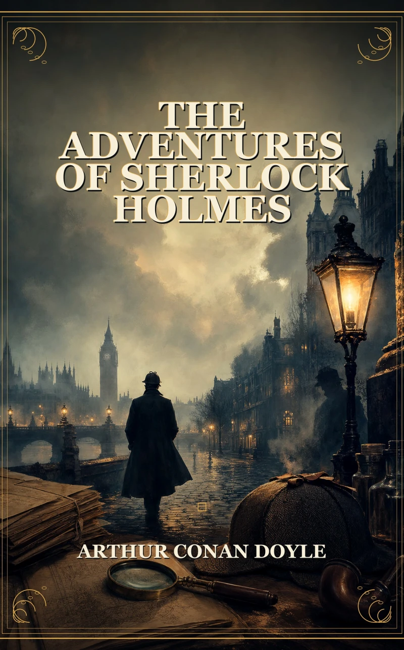 Portada: The Adventures of Sherlock Holmes