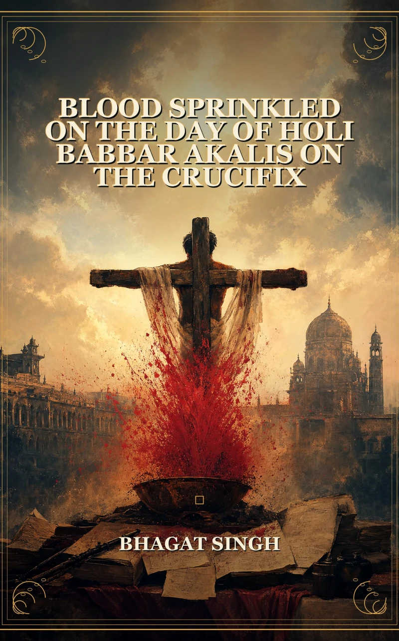 Portada: Blood Sprinkled on the Day of Holi Babbar Akalis on the Crucifix