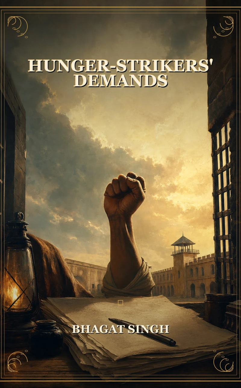 Portada: Hunger-strikers' Demands