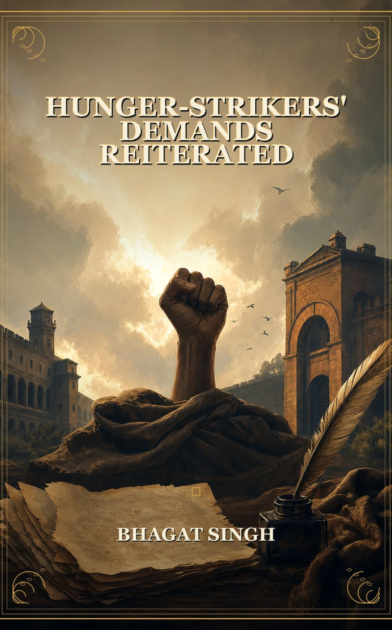 Portada: Hunger-Strikers' Demands Reiterated