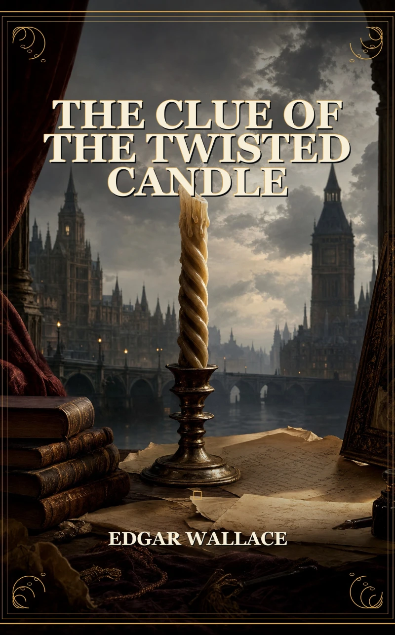 Portada: The Clue of the Twisted Candle