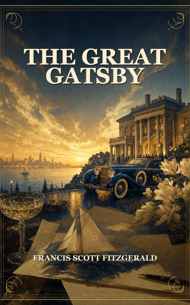 Portada: The Great Gatsby