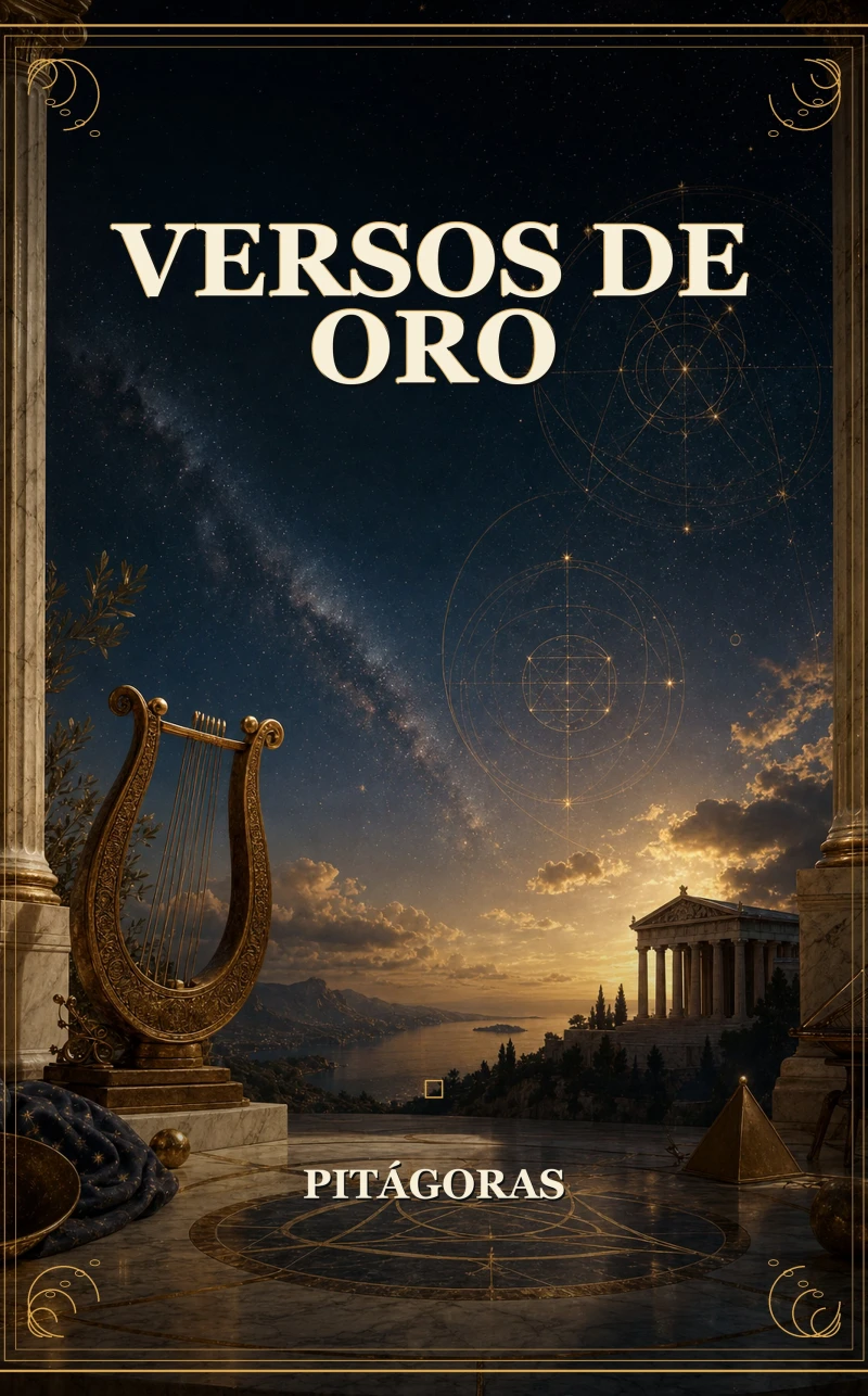 Portada: Versos de oro