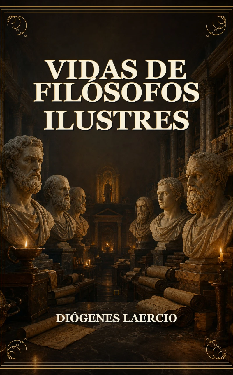 Portada: Vidas de filósofos ilustres
