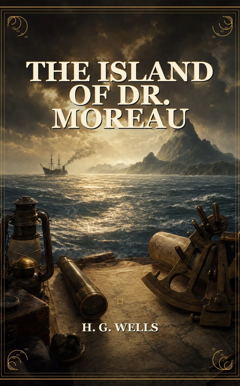 Portada: The Island of Dr. Moreau