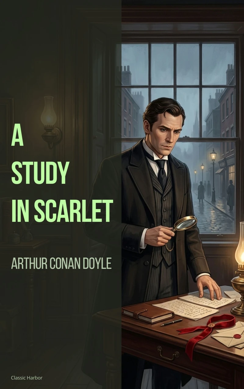 Portada: A Study in Scarlet