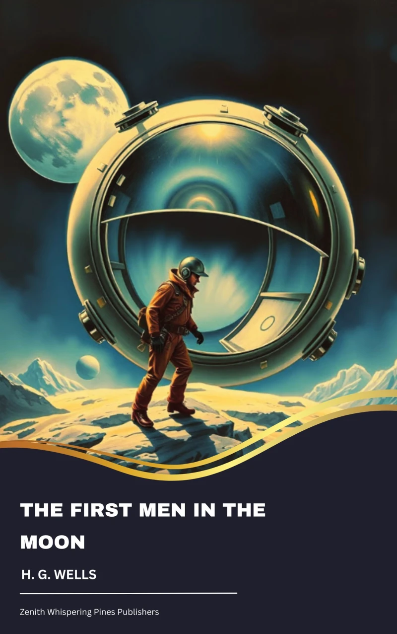 Portada: The First Men in the Moon