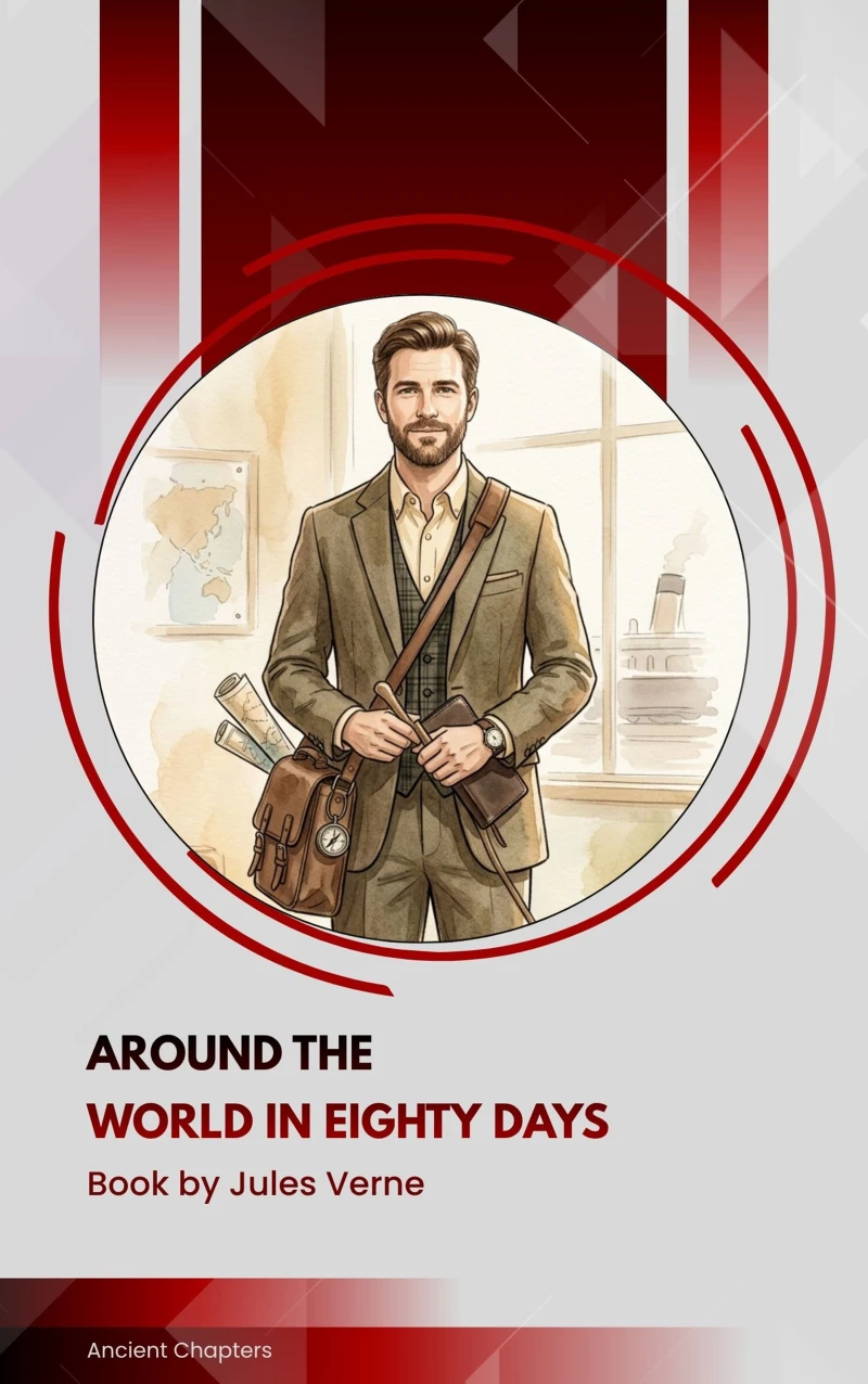 Portada: Around the World in Eighty Days