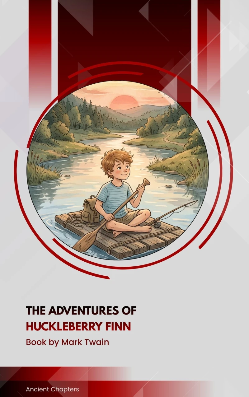Portada: The Adventures of Huckleberry Finn