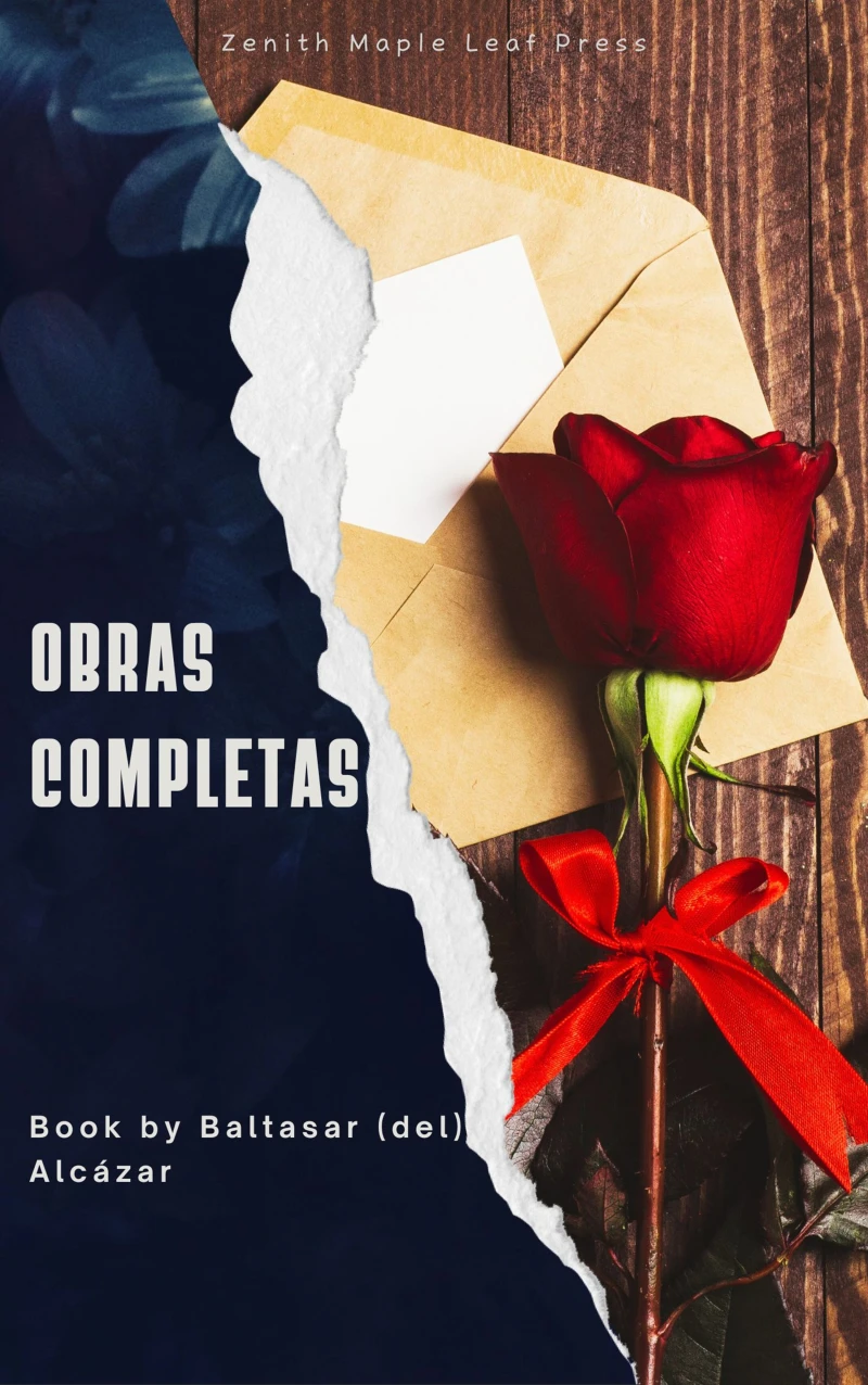 Portada: Baltasar del Alcázar: Obras completas