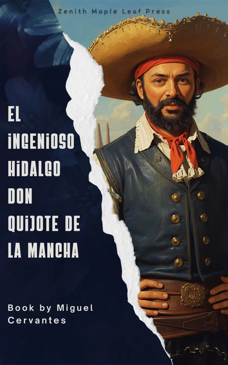 Portada: El ingenioso hidalgo Don Quijote de la Mancha