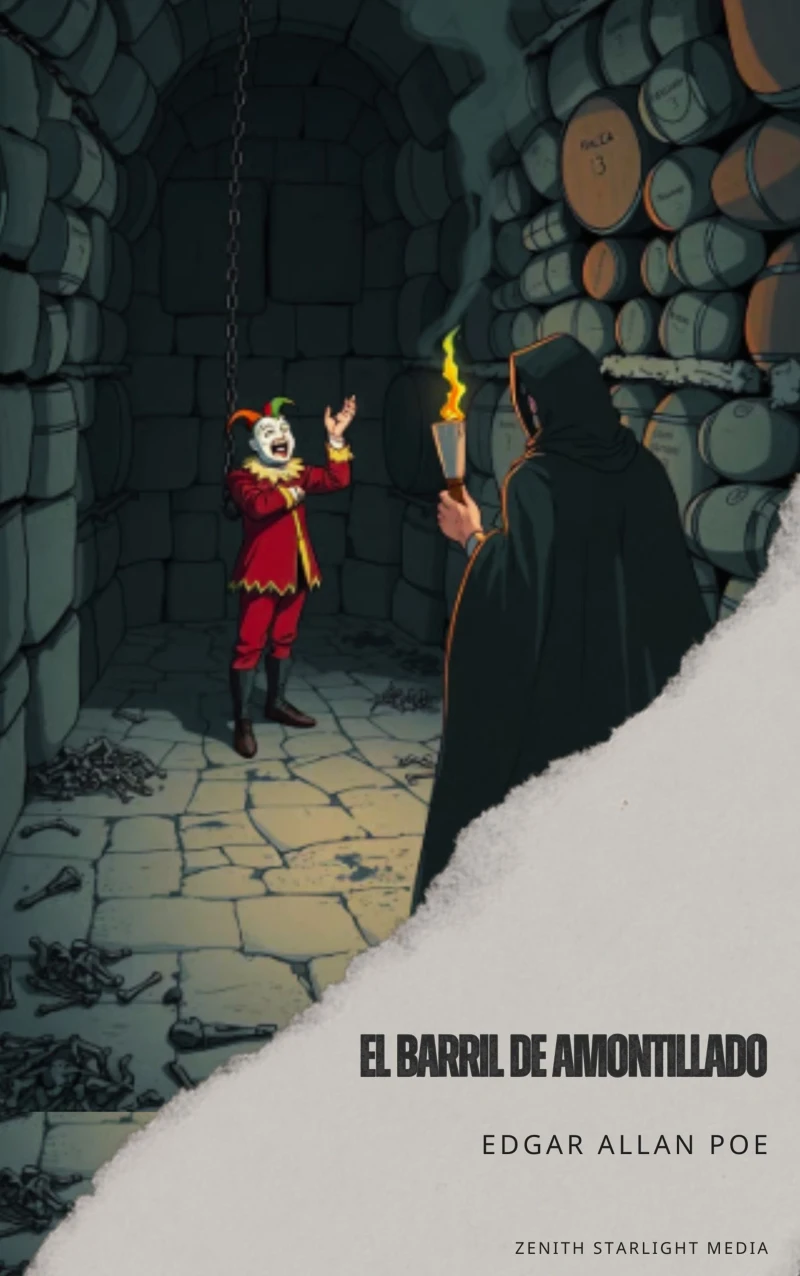 Portada: El barril de amontillado