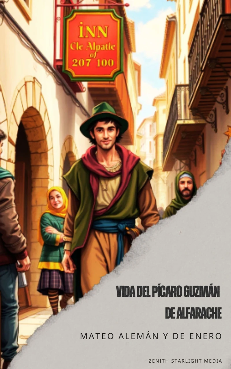 Portada: Vida del pícaro Guzmán de Alfarache