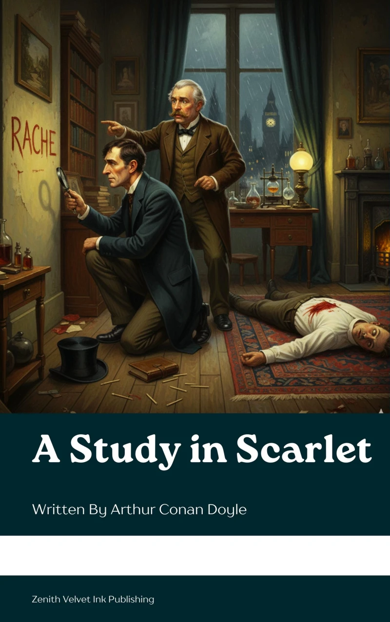 Portada: A Study in Scarlet