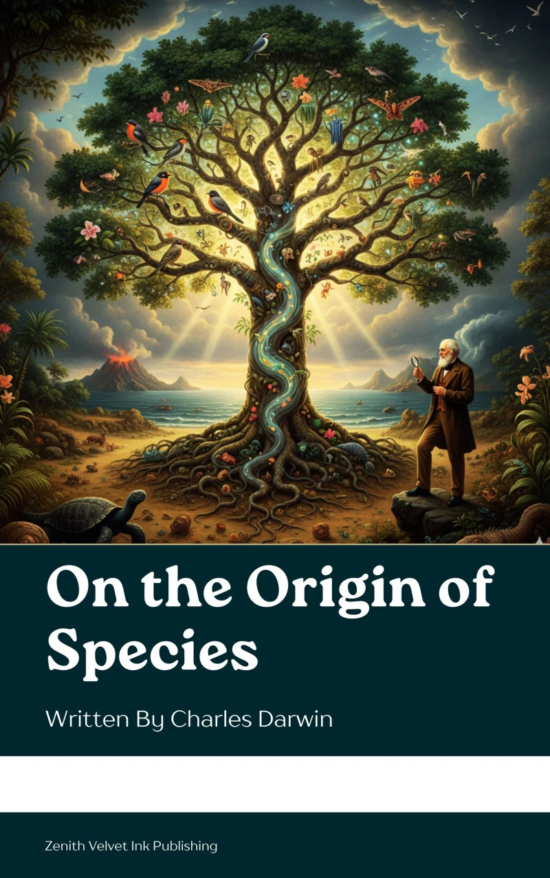 Portada: On the Origin of Species