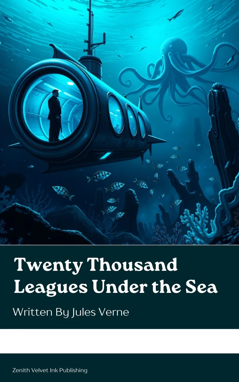 Portada: Twenty Thousand Leagues Under the Sea