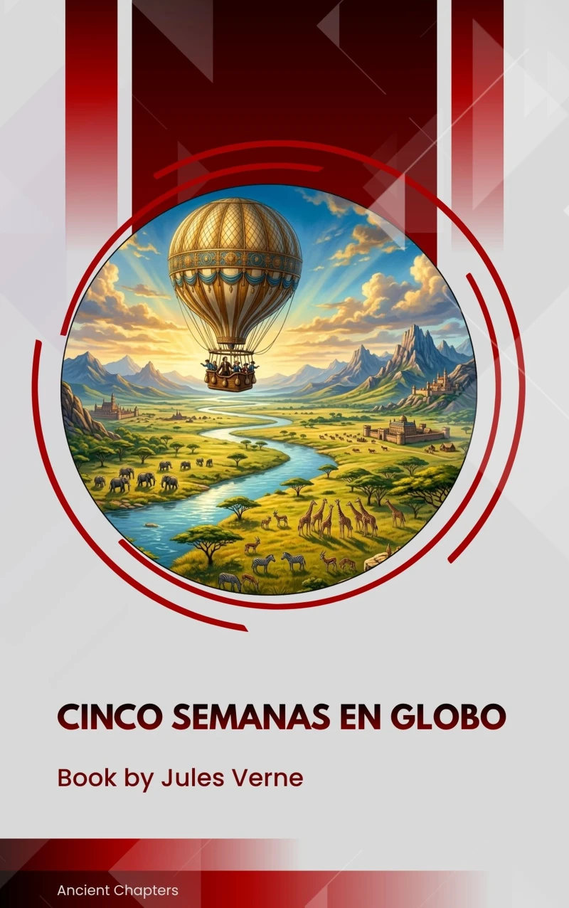 Portada: Cinco semanas en globo